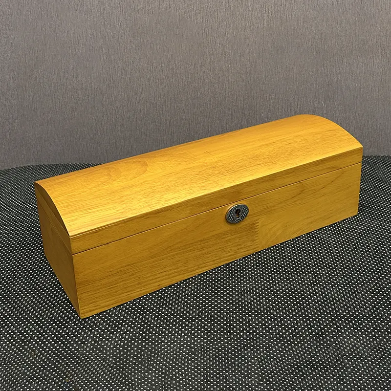 6 Slots Wooden Watch Organizer Box Gift Case